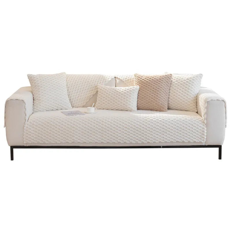 Sofa Winter Plush Thickened Non-slip Sofa Cover - Bellarte Enchanté Sofa Winter Plush Thickened Non-slip Sofa Cover