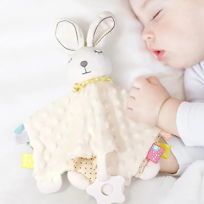 Soft Animal Pattern Appease Towel Baby Plush Blanket Infant Comforter Doll Toy - Bellarte Enchanté Soft Animal Pattern Appease Towel Baby Plush Blanket Infant Comforter Doll Toy
