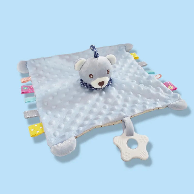 Soft Animal Pattern Appease Towel Baby Plush Blanket Infant Comforter Doll Toy - Bellarte Enchanté Soft Animal Pattern Appease Towel Baby Plush Blanket Infant Comforter Doll Toy