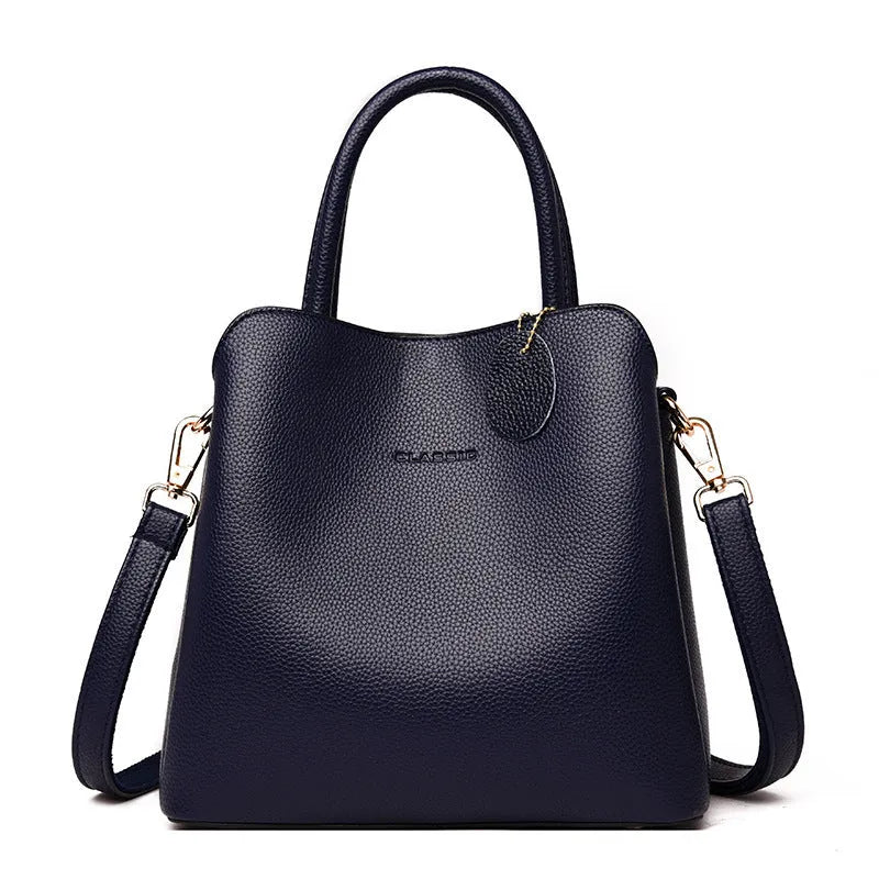 Soft leather handbag - Bellarte Enchanté Soft leather handbag