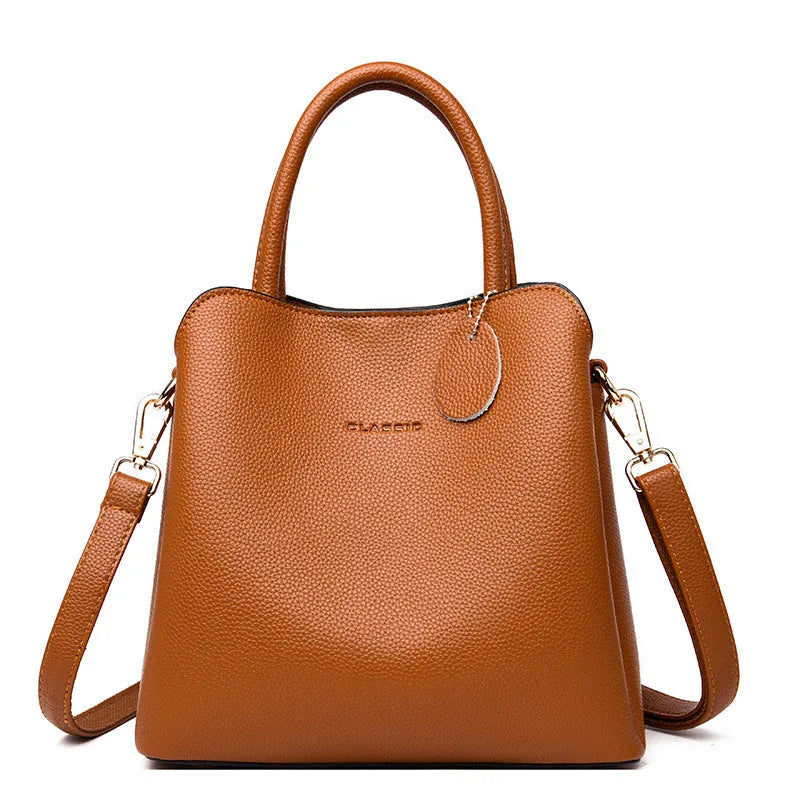 Soft leather handbag - Bellarte Enchanté Soft leather handbag