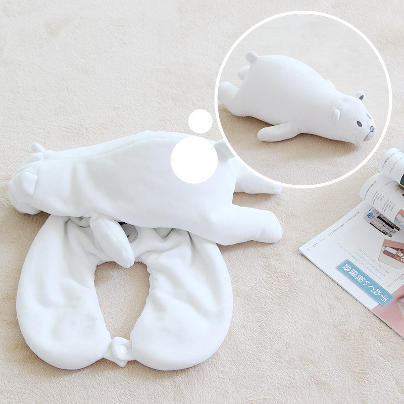 Soft Pillow Penguin U-Shaped Sleep Protection Neck Pillow Home Office Nap Body Pillows Travel Car Adult Cute Pillows - Bellarte Enchanté Soft Pillow Penguin U-Shaped Sleep Protection Neck Pillow Home Office Nap Body Pillows Travel Car Adult Cute Pillows
