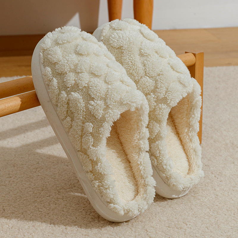 Soft Plush Slippers Women Men Cozy Fluffy Fleece House Shoes Winter Warm Slip On Floor Bedroom Slippers - Bellarte Enchanté Soft Plush Slippers Women Men Cozy Fluffy Fleece House Shoes Winter Warm Slip On Floor Bedroom Slippers