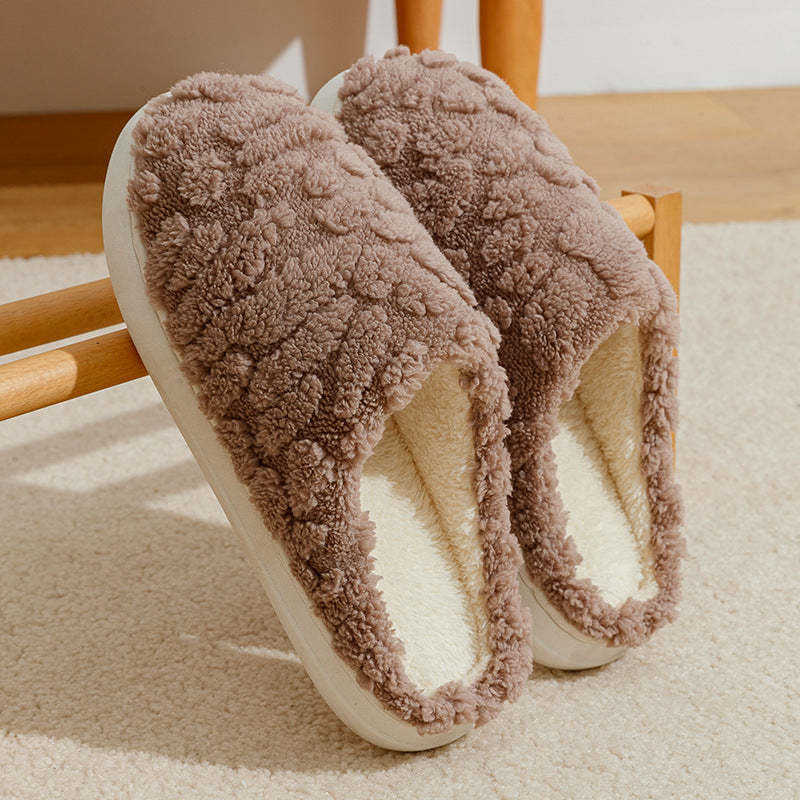 Soft Plush Slippers Women Men Cozy Fluffy Fleece House Shoes Winter Warm Slip On Floor Bedroom Slippers - Bellarte Enchanté Soft Plush Slippers Women Men Cozy Fluffy Fleece House Shoes Winter Warm Slip On Floor Bedroom Slippers