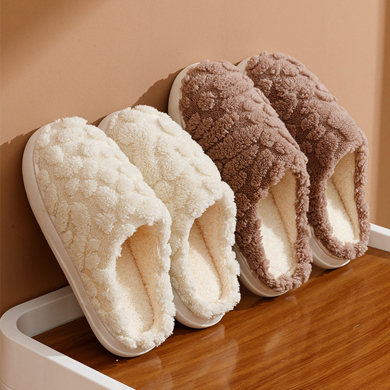 Soft Plush Slippers Women Men Cozy Fluffy Fleece House Shoes Winter Warm Slip On Floor Bedroom Slippers - Bellarte Enchanté Soft Plush Slippers Women Men Cozy Fluffy Fleece House Shoes Winter Warm Slip On Floor Bedroom Slippers