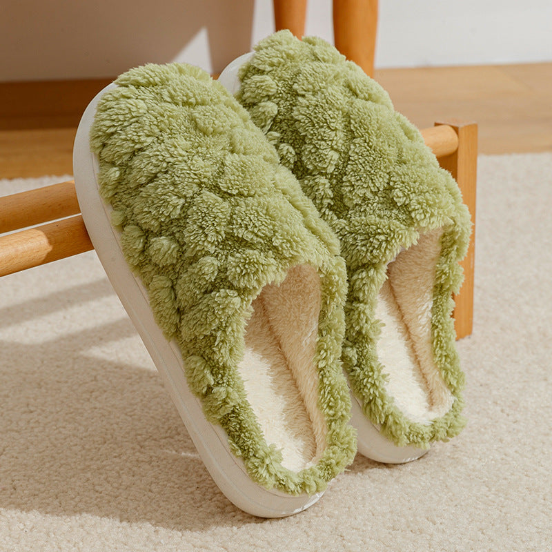Soft Plush Slippers Women Men Cozy Fluffy Fleece House Shoes Winter Warm Slip On Floor Bedroom Slippers - Bellarte Enchanté Soft Plush Slippers Women Men Cozy Fluffy Fleece House Shoes Winter Warm Slip On Floor Bedroom Slippers