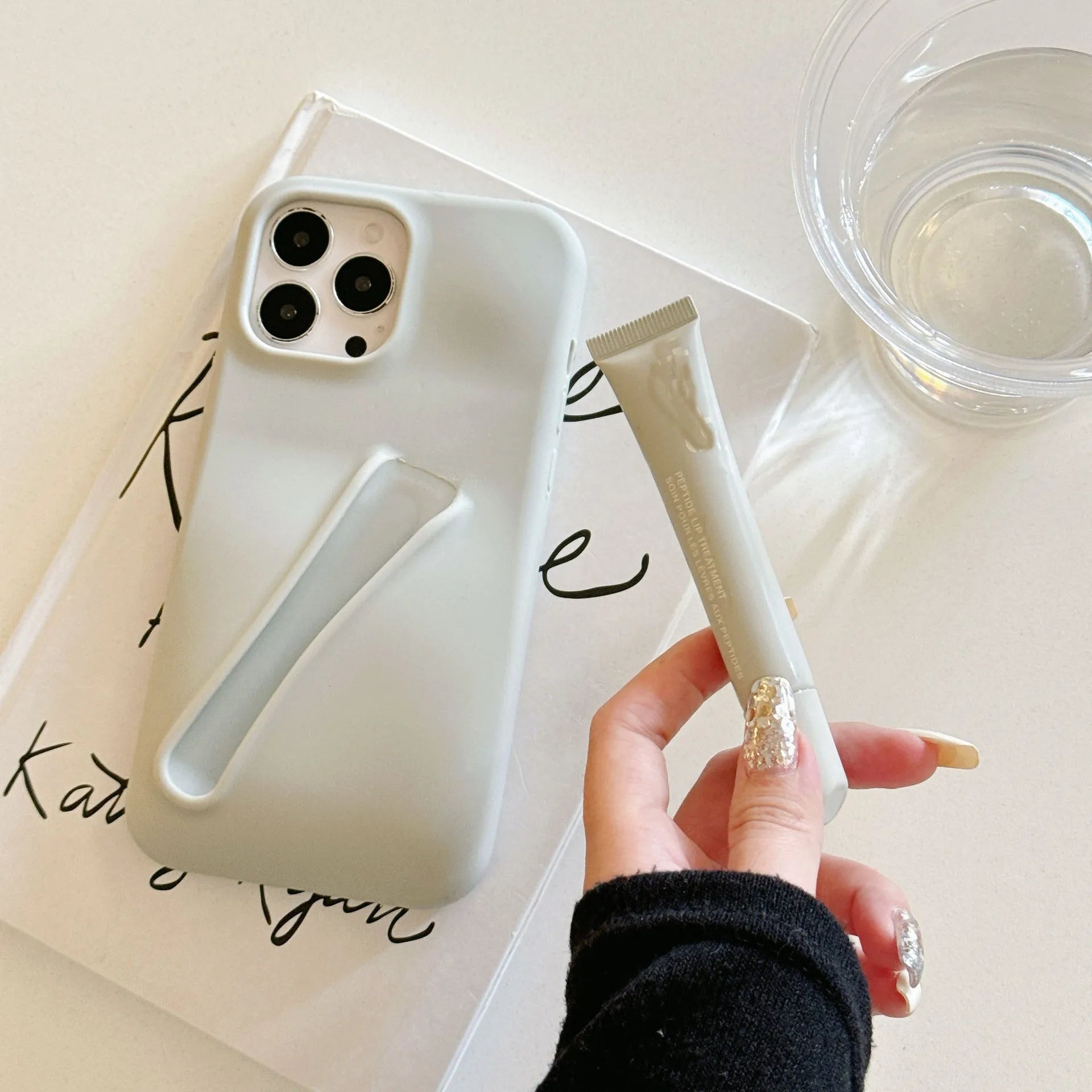Soft Silicone Lipstick Lip Balm Lip Lacquer Phone Case - Bellarte Enchanté Soft Silicone Lipstick Lip Balm Lip Lacquer Phone Case