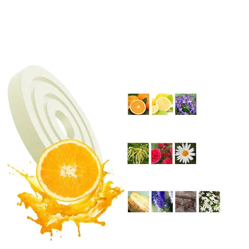 Solar Powered Car Perfume Ornaments Red - Bellarte Enchanté Solar Powered Car Perfume Ornaments Red