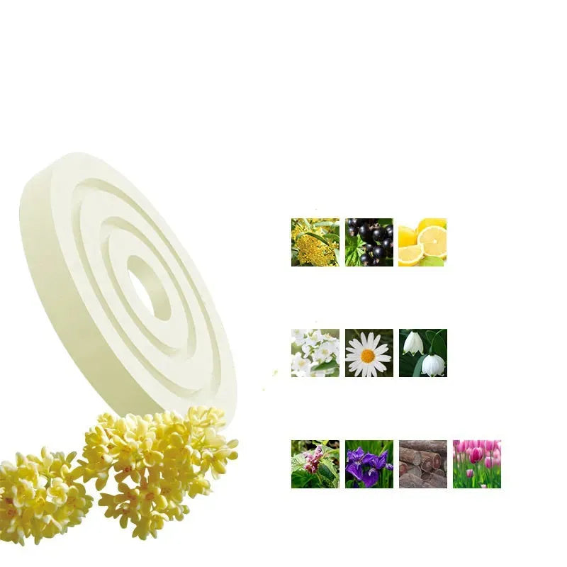 Solar Powered Car Perfume Ornaments Red - Bellarte Enchanté Solar Powered Car Perfume Ornaments Red