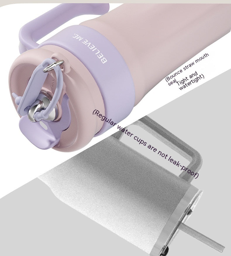 Solid Color American Vacuum Cup 316 Stainless Steel Coffee Cup - Bellarte Enchanté Solid Color American Vacuum Cup 316 Stainless Steel Coffee Cup