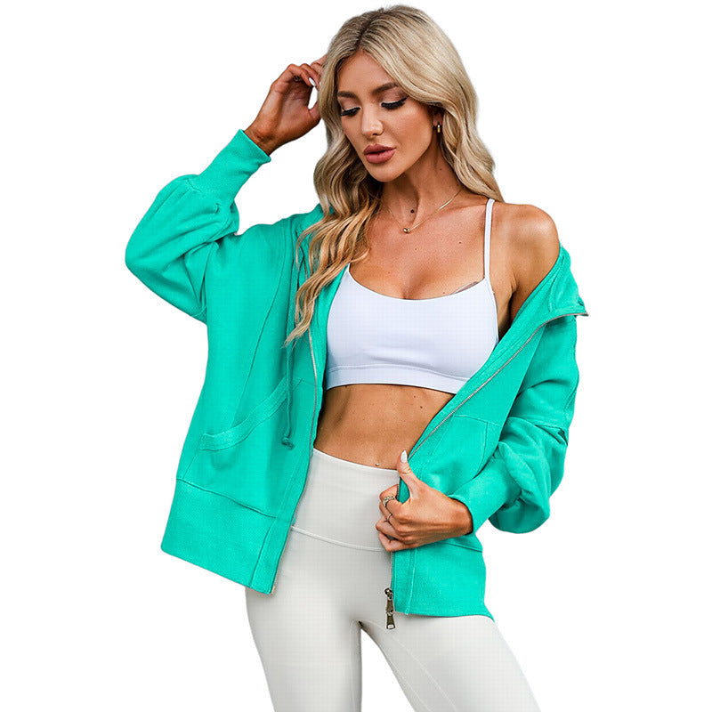 Solid Color Long Sleeve Coat For Women - Bellarte Enchanté Solid Color Long Sleeve Coat For Women