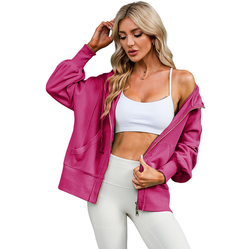 Solid Color Long Sleeve Coat For Women - Bellarte Enchanté Solid Color Long Sleeve Coat For Women