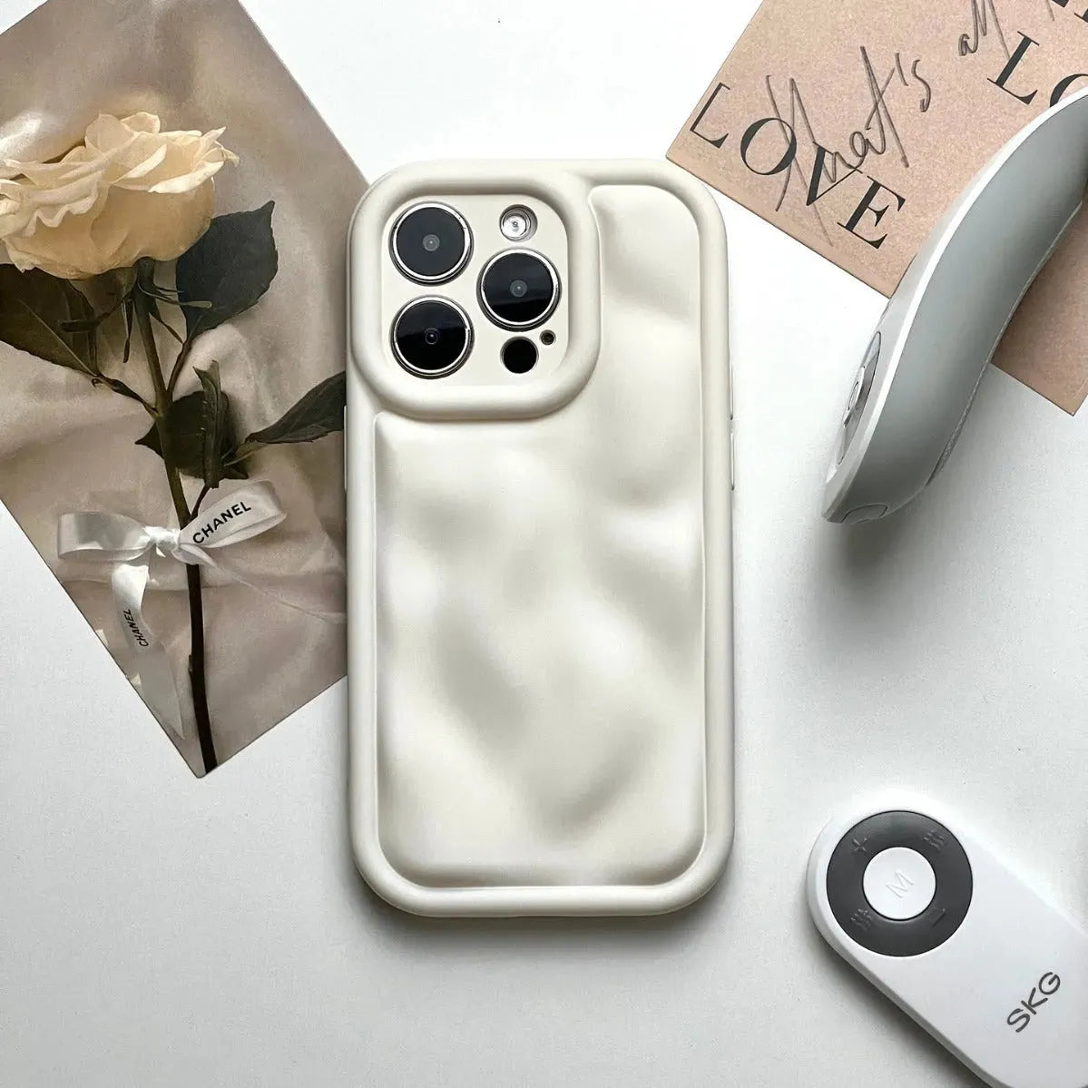 Solid Color Meteorite Pattern Phone Case Silicone Drop-resistant Protective Cover - Bellarte Enchanté Solid Color Meteorite Pattern Phone Case Silicone Drop-resistant Protective Cover