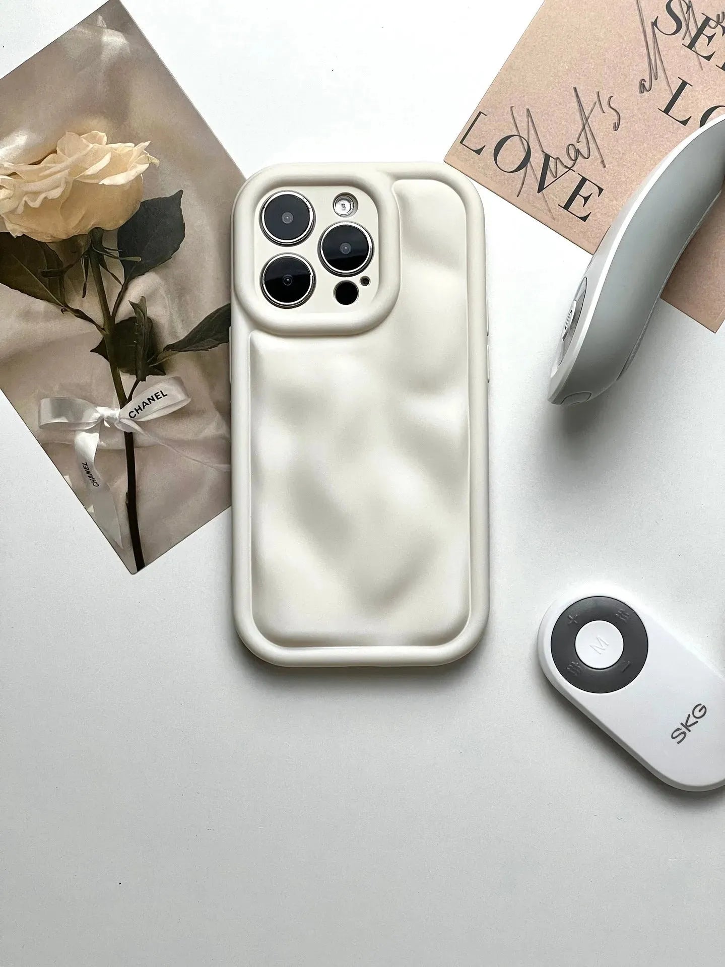 Solid Color Meteorite Pattern Phone Case Silicone Drop-resistant Protective Cover - Bellarte Enchanté Solid Color Meteorite Pattern Phone Case Silicone Drop-resistant Protective Cover