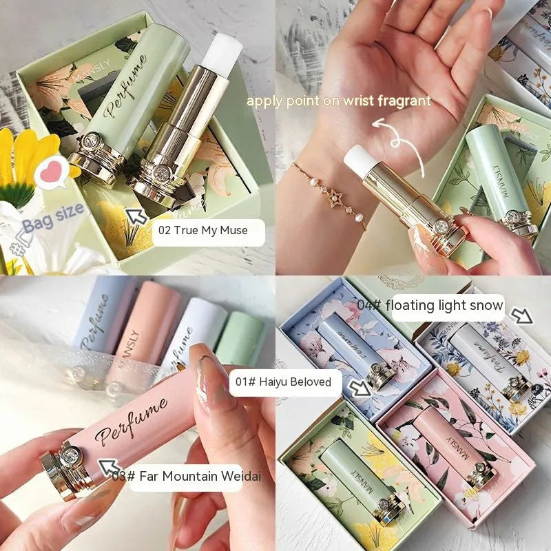 Solid Perfume Long-lasting Compact And Portable - Bellarte Enchanté Solid Perfume Long-lasting Compact And Portable