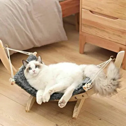 Solid wood cat and dog bed pet nest pad hanging - Bellarte Enchanté Solid wood cat and dog bed pet nest pad hanging
