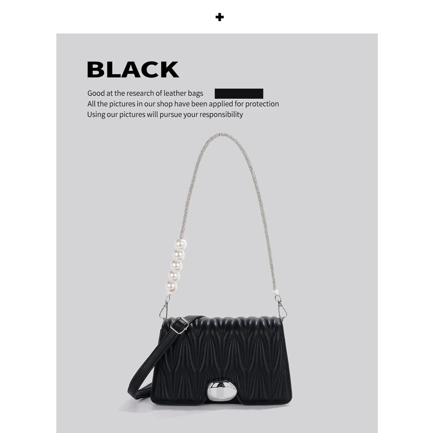 Sophisticated Chain Premium Crossbody Bag - Bellarte Enchanté Sophisticated Chain Premium Crossbody Bag