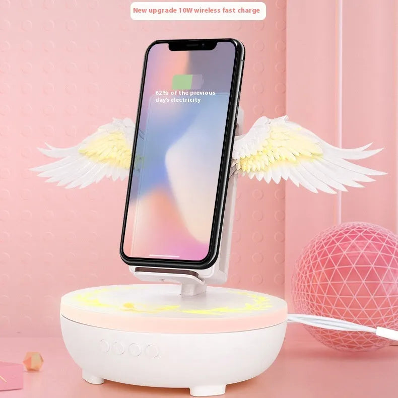 Speaker Wireless Charger Creative Mobile Phone Fast Charging - Bellarte Enchanté Speaker Wireless Charger Creative Mobile Phone Fast Charging