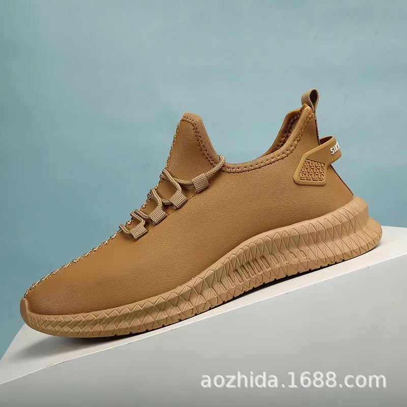Sports Casual Leather Shoes Men - Bellarte Enchanté Sports Casual Leather Shoes Men
