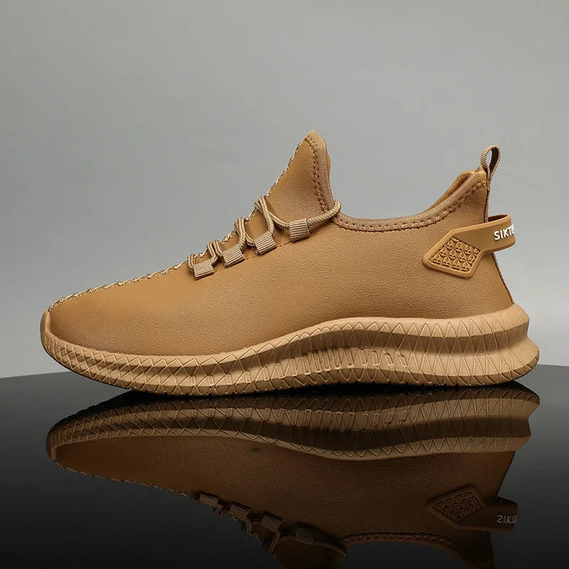 Sports Casual Leather Shoes Men - Bellarte Enchanté Sports Casual Leather Shoes Men