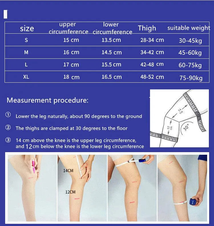 Sports Running Fitness Protection Knee Pads Brace Strap - Bellarte Enchanté Sports Running Fitness Protection Knee Pads Brace Strap