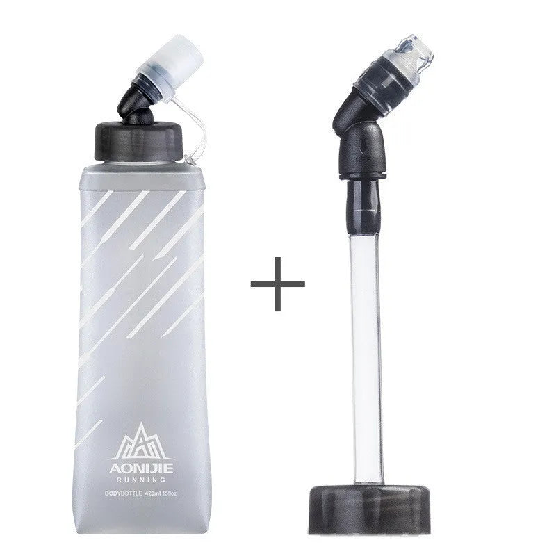 Sports Soft Water Bottle TPU Silicone Mouthpiece Water Bag - Bellarte Enchanté Sports Soft Water Bottle TPU Silicone Mouthpiece Water Bag
