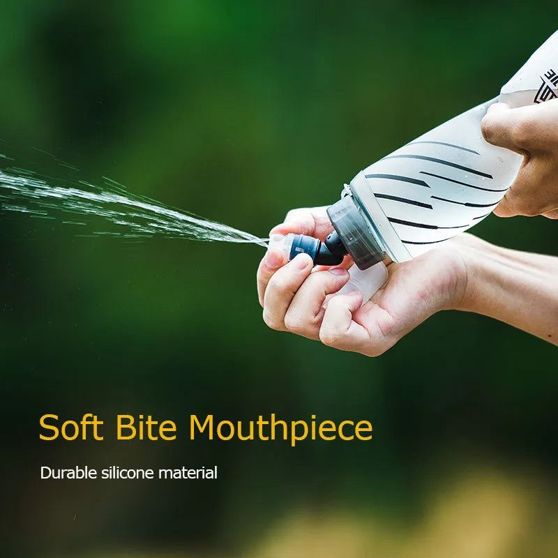 Sports Soft Water Bottle TPU Silicone Mouthpiece Water Bag - Bellarte Enchanté Sports Soft Water Bottle TPU Silicone Mouthpiece Water Bag