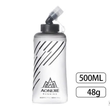 Sports Soft Water Bottle TPU Silicone Mouthpiece Water Bag - Bellarte Enchanté Sports Soft Water Bottle TPU Silicone Mouthpiece Water Bag