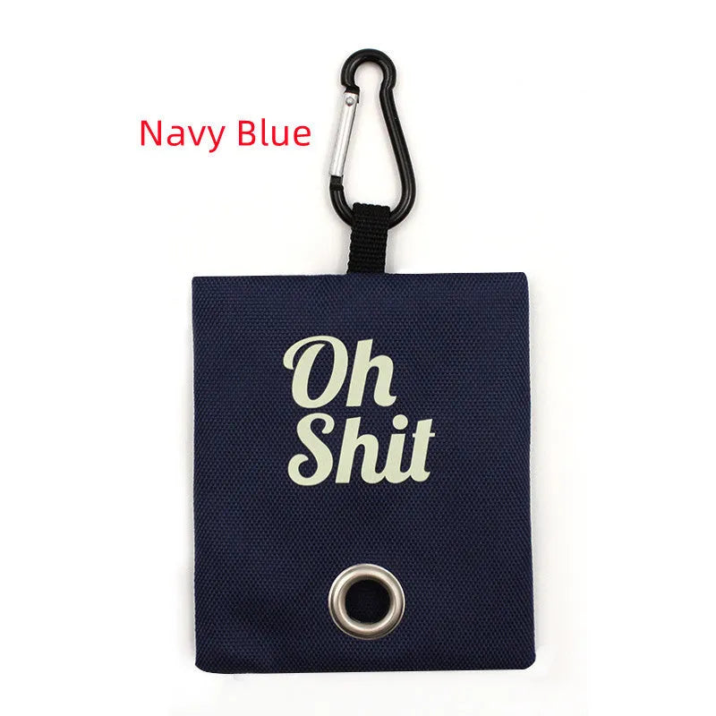 Spot Mountaineering Buckle Dog Poop Bag Canvas - Bellarte Enchanté Spot Mountaineering Buckle Dog Poop Bag Canvas