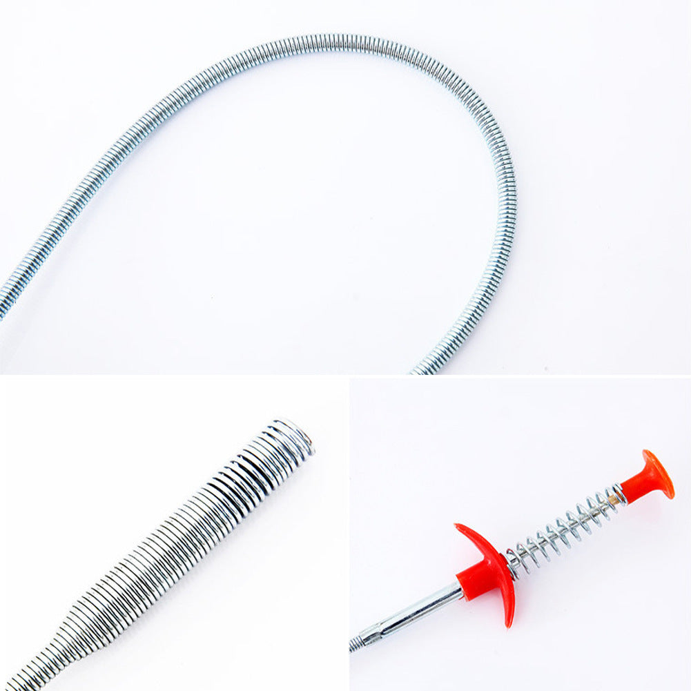 Spring Plumbing Tool Household Hair Cleaner - Bellarte Enchanté Spring Plumbing Tool Household Hair Cleaner