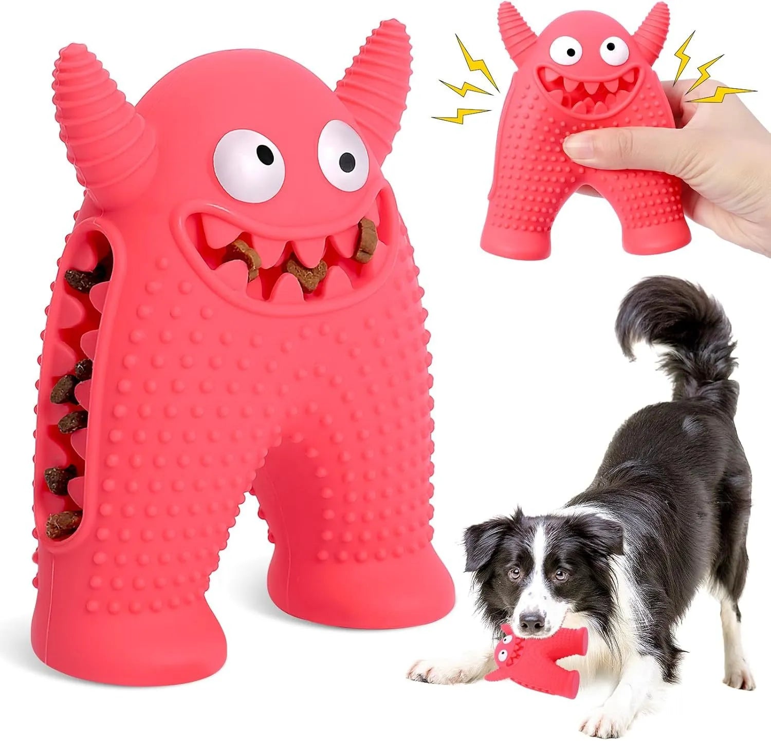 Squeaky Dog Toys For Aggressive Chewers,Durable Interactive Dog Chew Toy For Small Dogs, - Bellarte Enchanté Squeaky Dog Toys For Aggressive Chewers,Durable Interactive Dog Chew Toy For Small Dogs,