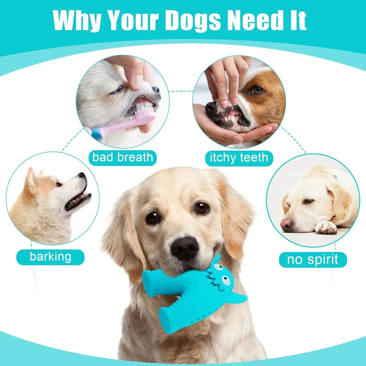 Squeaky Dog Toys For Aggressive Chewers,Durable Interactive Dog Chew Toy For Small Dogs, - Bellarte Enchanté Squeaky Dog Toys For Aggressive Chewers,Durable Interactive Dog Chew Toy For Small Dogs,