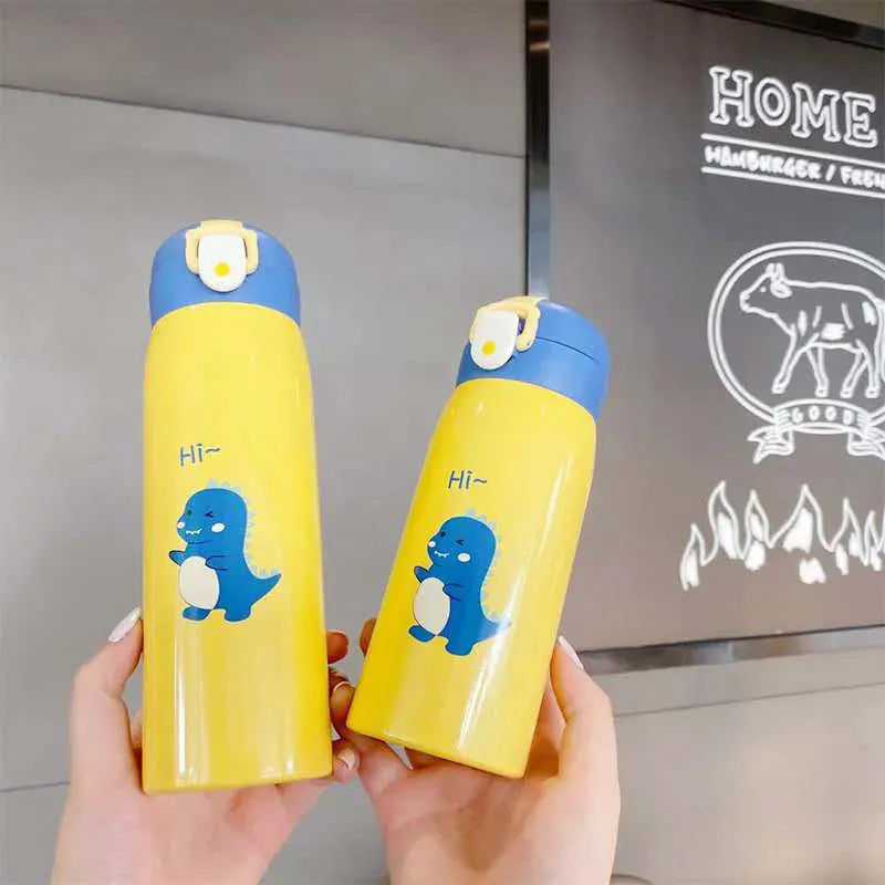 Stainless Steel Bounce Cover Children's Thermos Mug - Bellarte Enchanté Stainless Steel Bounce Cover Children's Thermos Mug