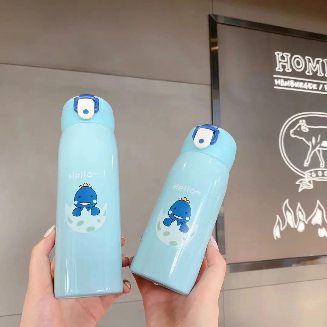 Stainless Steel Bounce Cover Children's Thermos Mug - Bellarte Enchanté Stainless Steel Bounce Cover Children's Thermos Mug