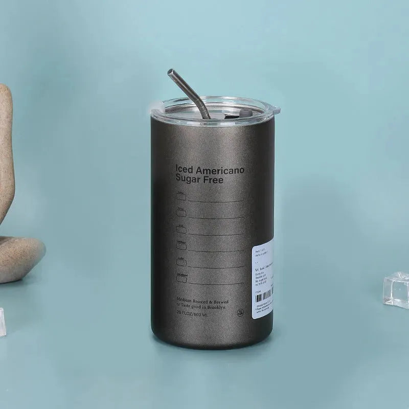 Stainless Steel Coffee Cup Vacuum Double Layer - Bellarte Enchanté Stainless Steel Coffee Cup Vacuum Double Layer