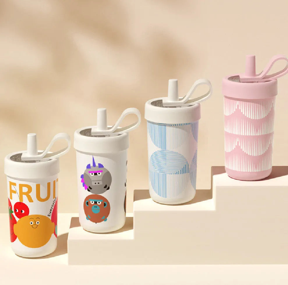 Stainless Steel Hollow Insulation Straw Cup - Bellarte Enchanté Stainless Steel Hollow Insulation Straw Cup