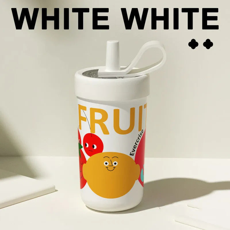 Stainless Steel Hollow Insulation Straw Cup - Bellarte Enchanté Stainless Steel Hollow Insulation Straw Cup