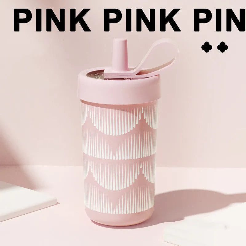 Stainless Steel Hollow Insulation Straw Cup - Bellarte Enchanté Stainless Steel Hollow Insulation Straw Cup