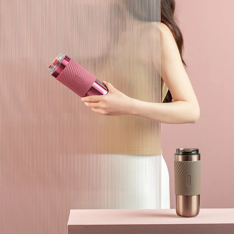 Stainless Steel Large Capacity Cold And Heat Preservation Water Cup - Bellarte Enchanté Stainless Steel Large Capacity Cold And Heat Preservation Water Cup