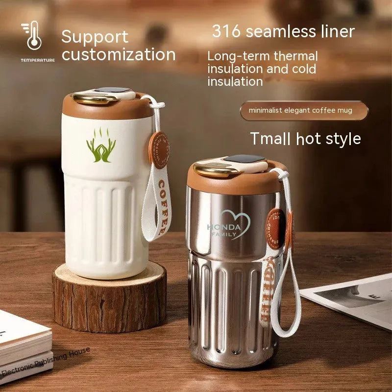 Stainless Steel Portable Advanced Portable Vacuum Cup - Bellarte Enchanté Stainless Steel Portable Advanced Portable Vacuum Cup