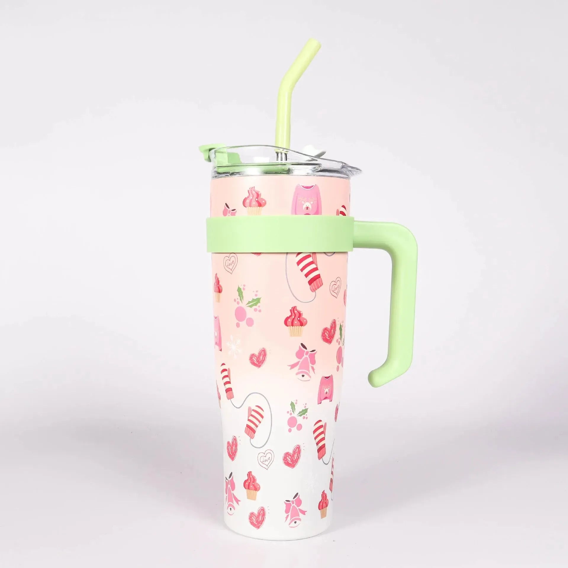 Stainless Steel Straw Creative Cartoon Outdoor Large Capacity Cup - Bellarte Enchanté Stainless Steel Straw Creative Cartoon Outdoor Large Capacity Cup