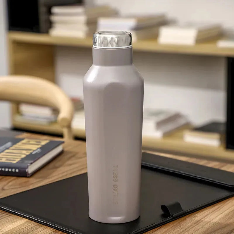 Stainless Steel Vacuum Flask Water Cup Outdoor Sports Water Bottle - Bellarte Enchanté Stainless Steel Vacuum Flask Water Cup Outdoor Sports Water Bottle