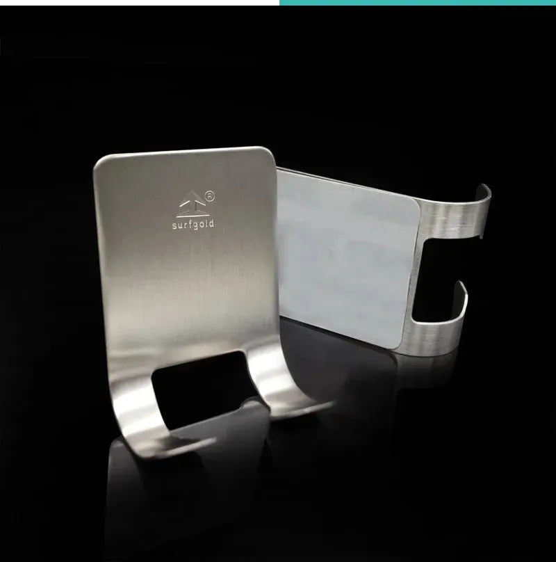 Stainless steel wall-mounted razor rack - Bellarte Enchanté Stainless steel wall-mounted razor rack