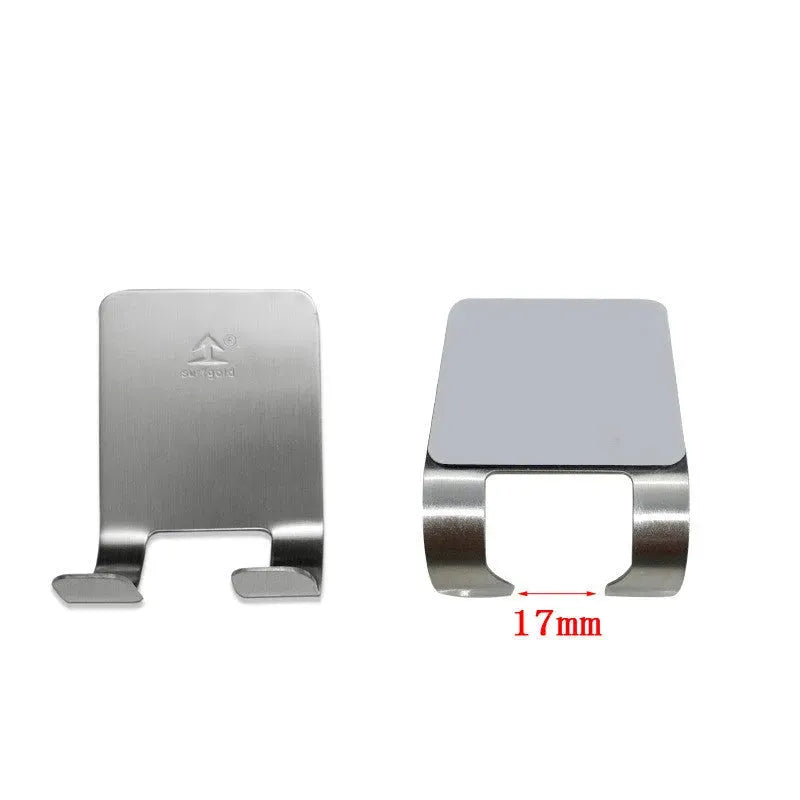 Stainless steel wall-mounted razor rack - Bellarte Enchanté Stainless steel wall-mounted razor rack