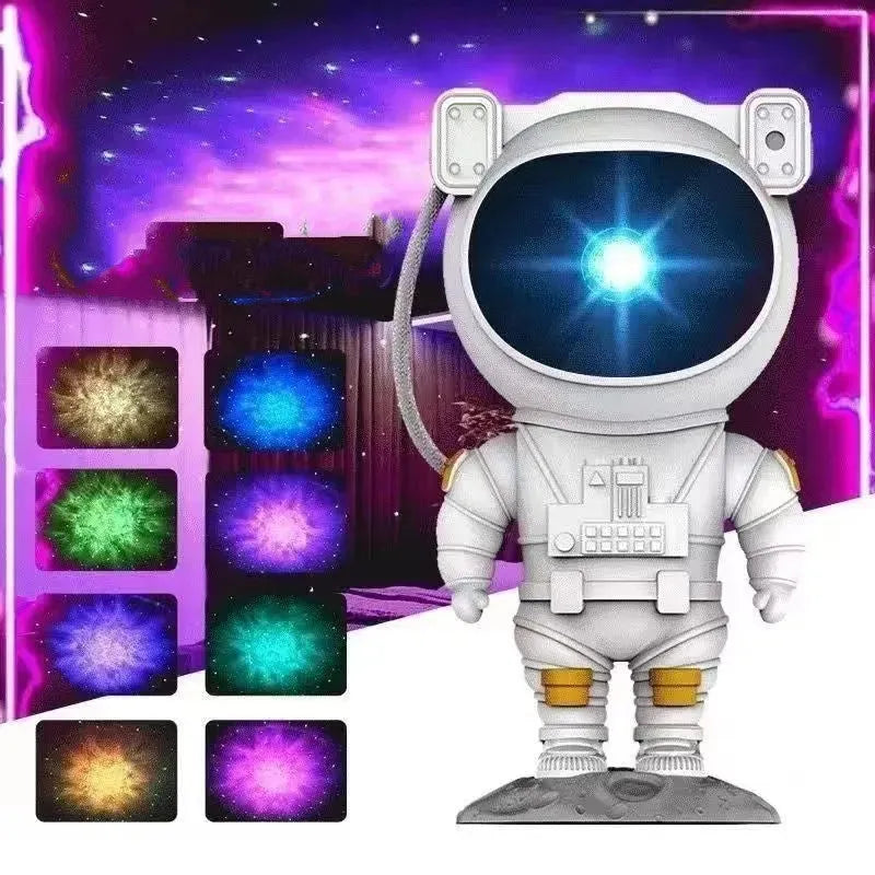 Star Projector Galaxy Night Light Astronaut Galaxy Space Projector Starry Gift For Kids Adults Bedroom Decor - Bellarte Enchanté Star Projector Galaxy Night Light Astronaut Galaxy Space Projector Starry Gift For Kids Adults Bedroom Decor