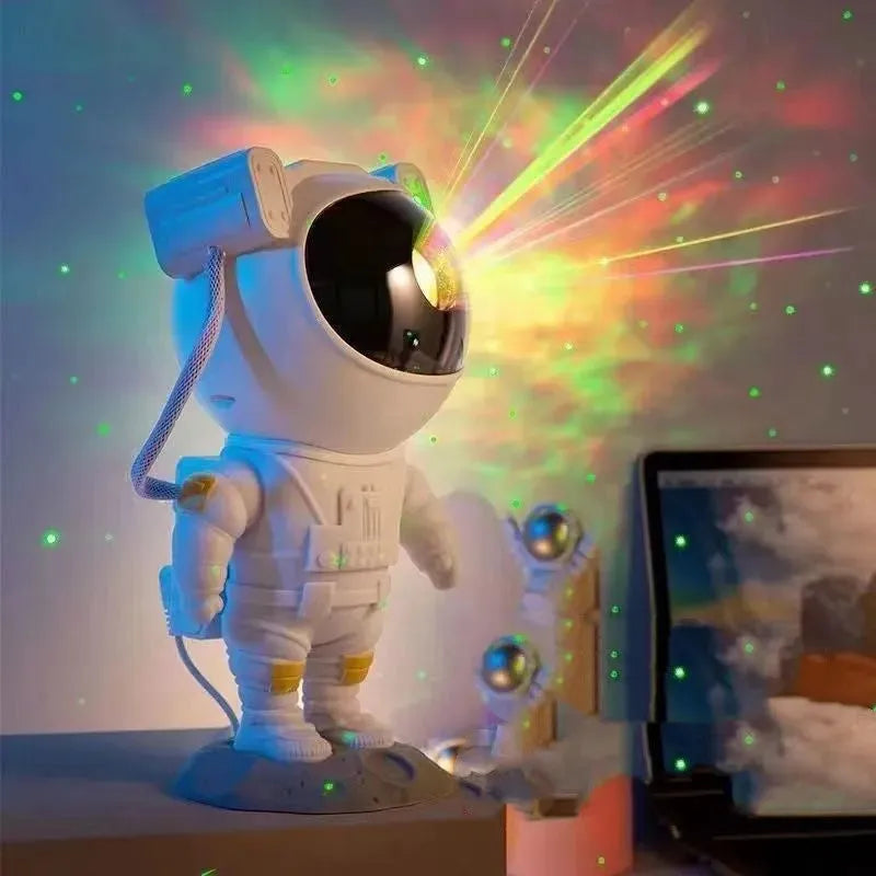 Star Projector Galaxy Night Light Astronaut Galaxy Space Projector Starry Gift For Kids Adults Bedroom Decor - Bellarte Enchanté Star Projector Galaxy Night Light Astronaut Galaxy Space Projector Starry Gift For Kids Adults Bedroom Decor