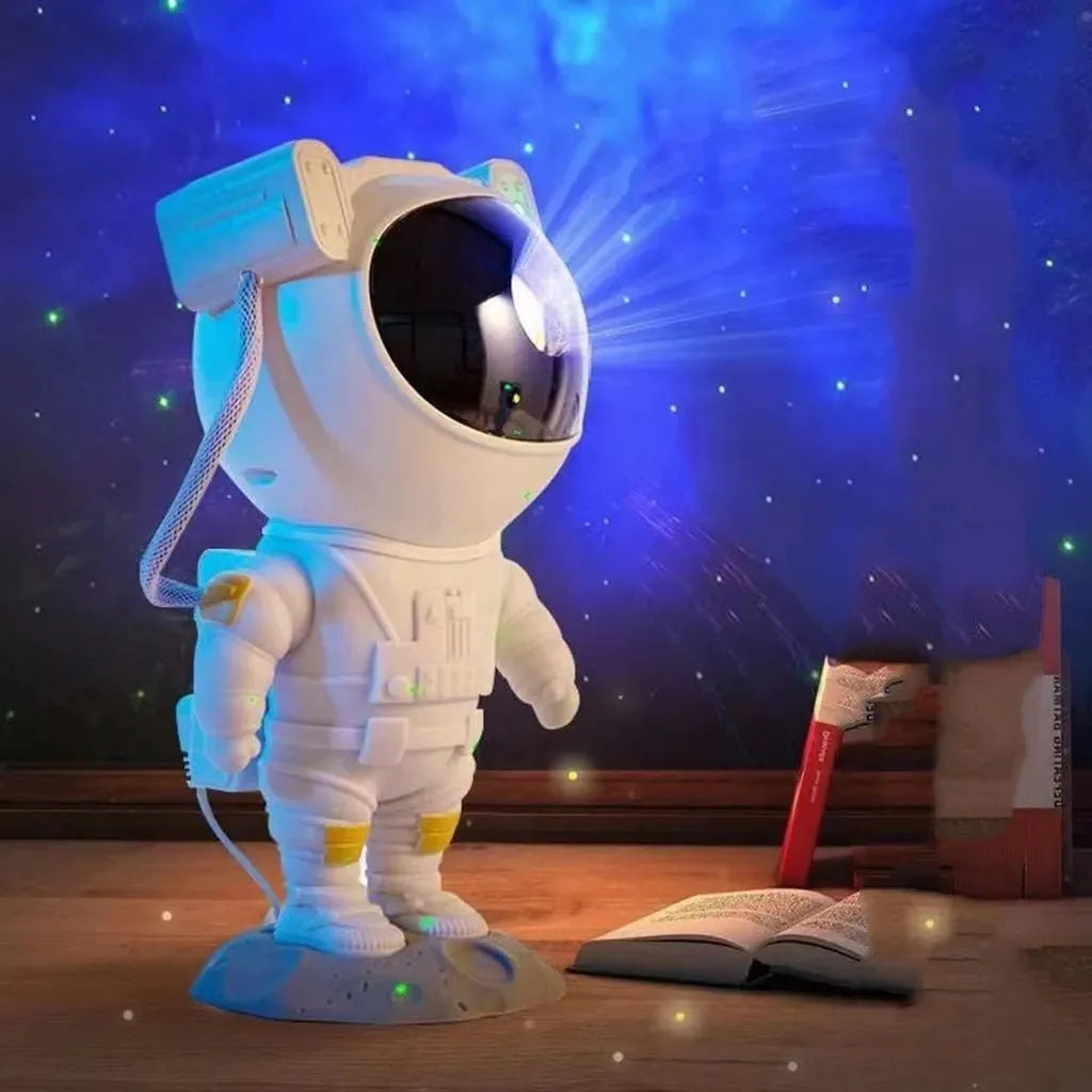 Star Projector Galaxy Night Light Astronaut Galaxy Space Projector Starry Gift For Kids Adults Bedroom Decor - Bellarte Enchanté Star Projector Galaxy Night Light Astronaut Galaxy Space Projector Starry Gift For Kids Adults Bedroom Decor