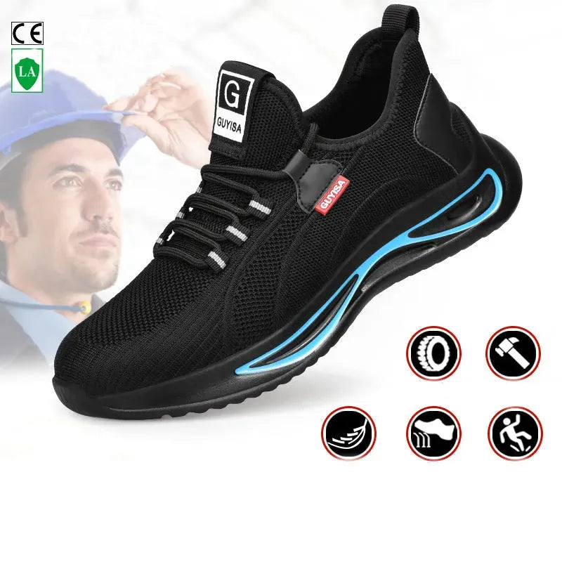 Steel Toe Shoes For Men Work Safety - Bellarte Enchanté Steel Toe Shoes For Men Work Safety