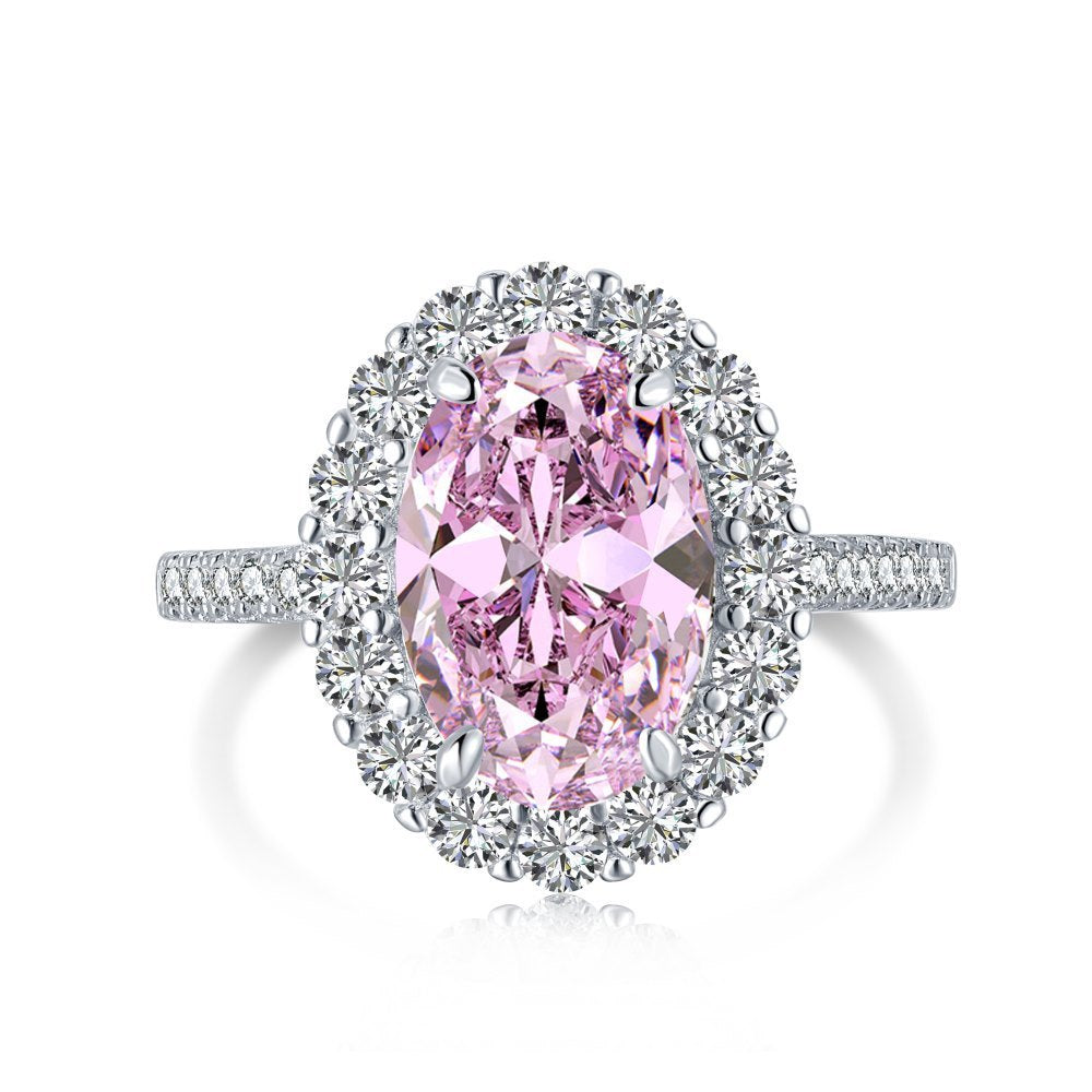 Sterling Silver Luxury Elegant Retro Elegant Zircon Ring - Bellarte Enchanté Sterling Silver Luxury Elegant Retro Elegant Zircon Ring
