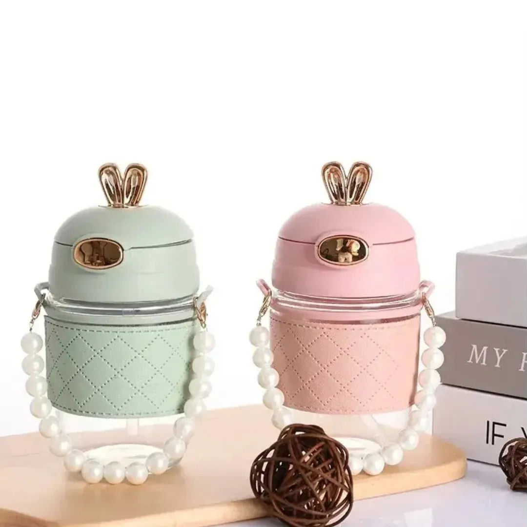 Straw Glass Lovely Carrying Cup - Bellarte Enchanté Straw Glass Lovely Carrying Cup